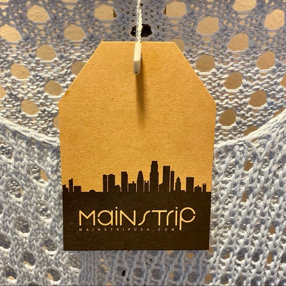 Baby Blue Round Neck Crop Knit Sweater NWT - Picture 8 of 10